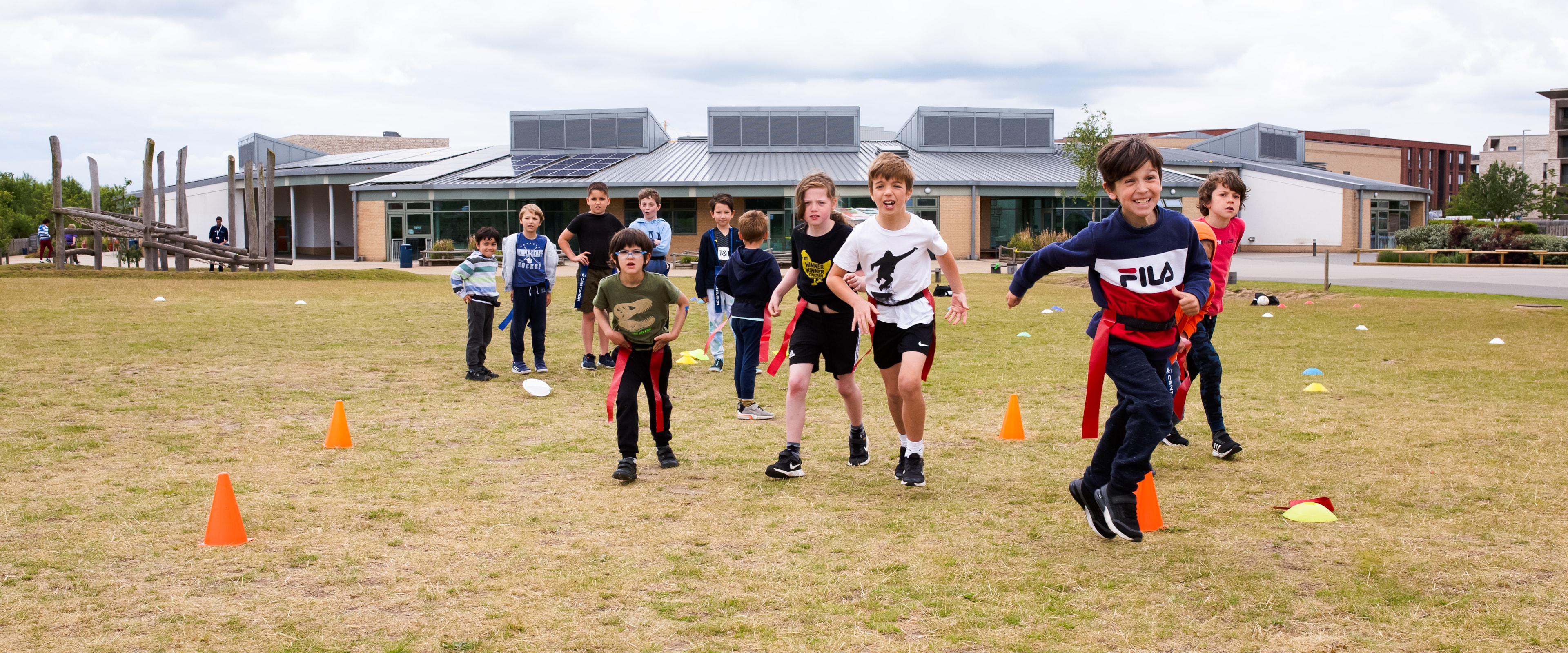 School sport is about fun activities as well as competition.