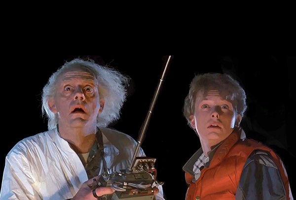 doc and marty back to the future