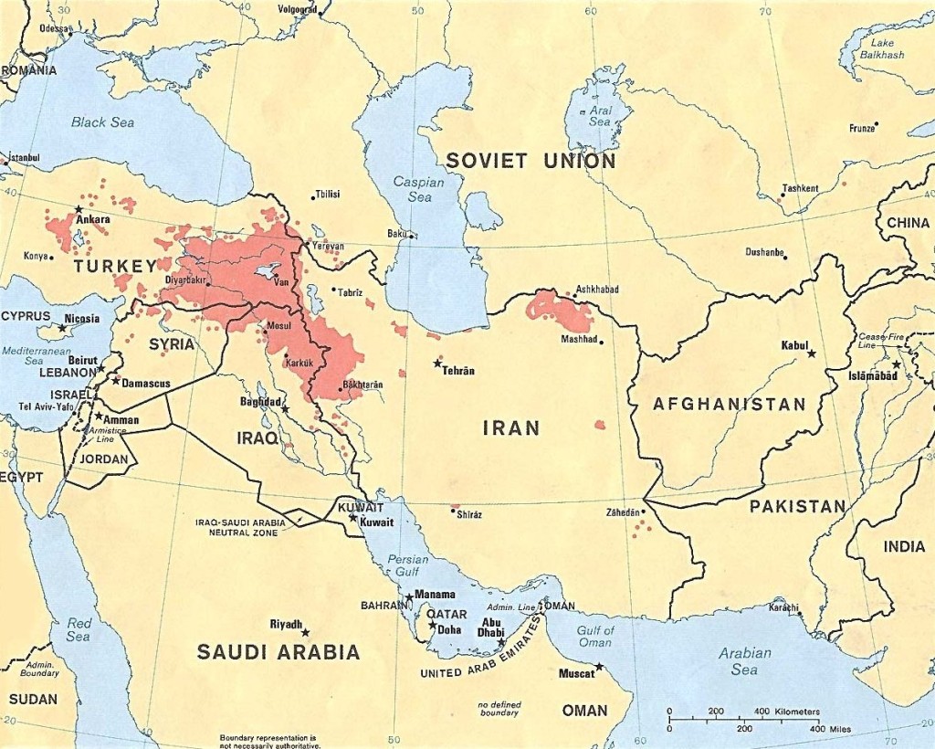 Kurdistan Cut Apart