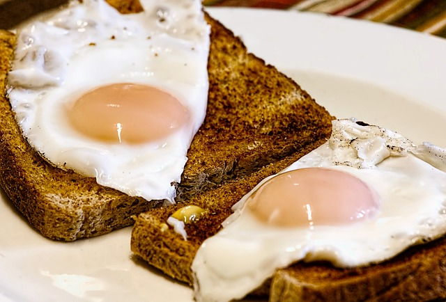 breakfast, toast, food