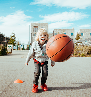 basketball boy ball