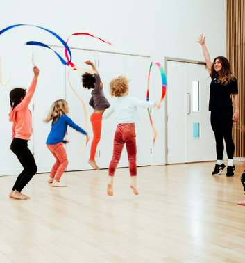 Children dancing