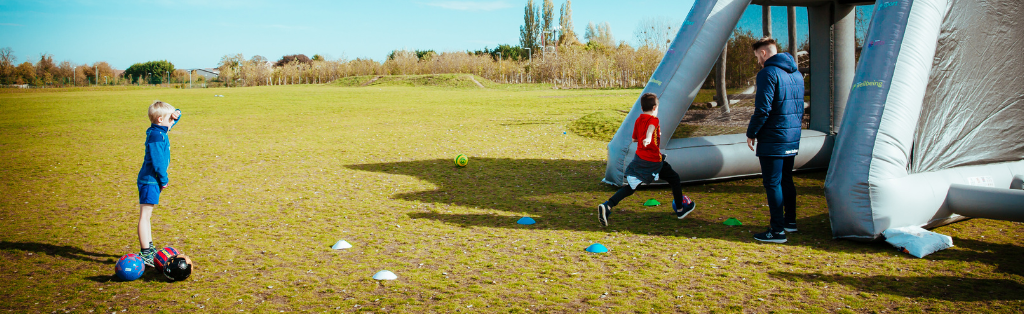 Children playing football 2