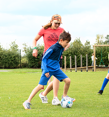 football boys and girl