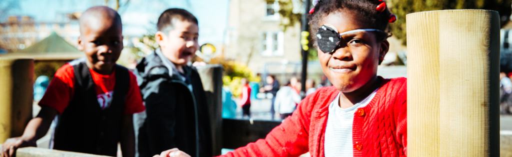 Children dress up as pirates to enjoy some autonomy during the school day.