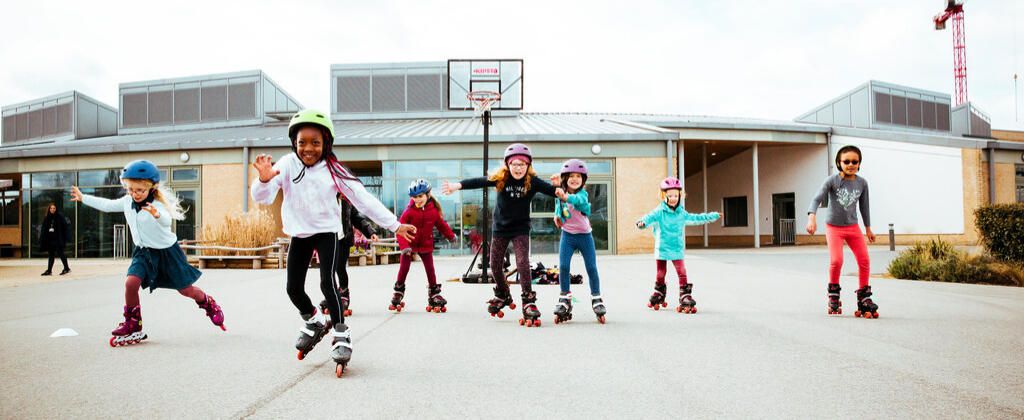 children enjoying a may half term activity camp